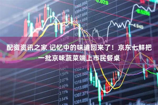 配资资讯之家 记忆中的味道回来了!京东七鲜把一批京味蔬菜端上市民餐桌